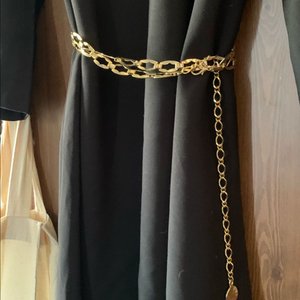 빈티지 골드 체인 벨트