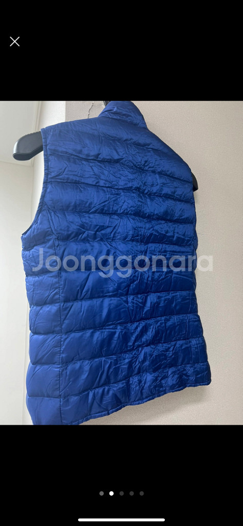 백화점) 몽클레어 여성 조끼패딩--1