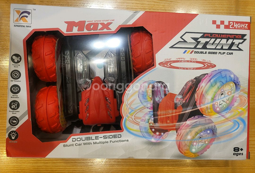 맥스 2.4GHz 스턴트 RC카 팔아요--0