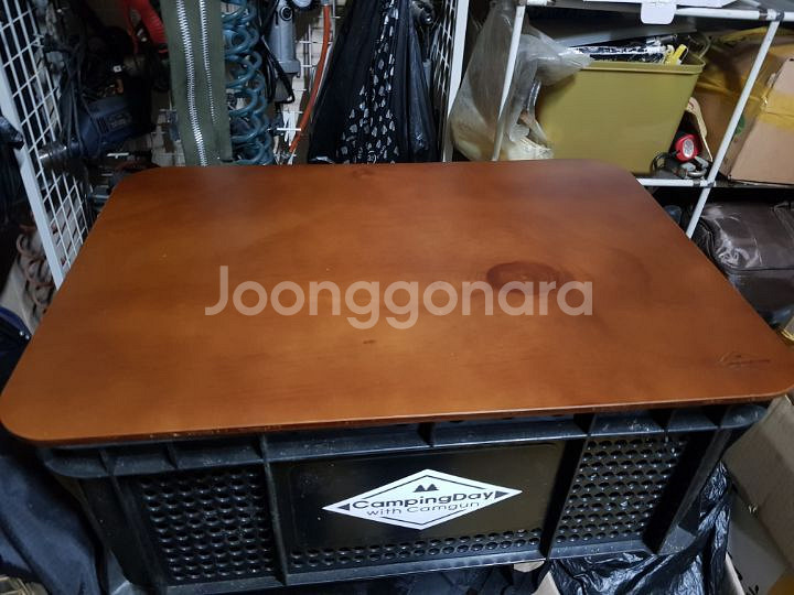 캠핑용 박스 상판 .폴딩 /우유--0