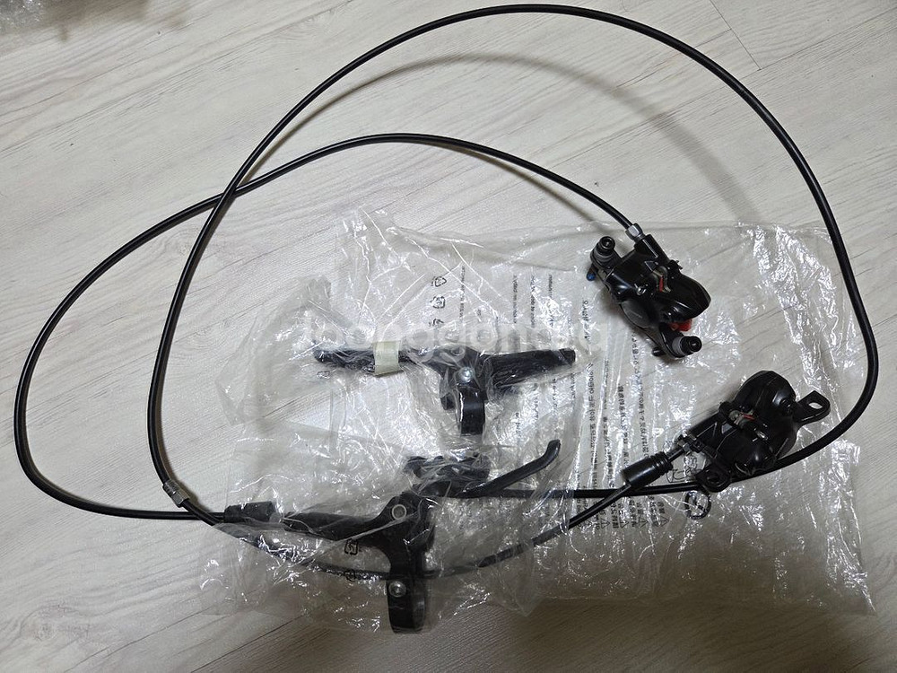 시마노 MT201 디스크 브레이크 좌우셋--0