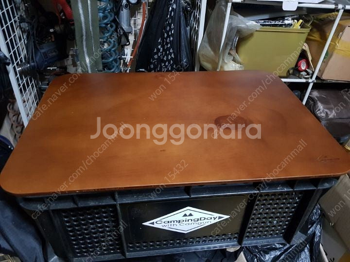 캠핑용 박스 상판 .폴딩 /우유--4