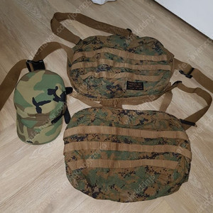 멀티캠 군복상.하 /해병허리쌕 /랜턴걸이 두가지