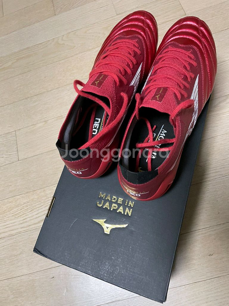 미즈노 모렐리아 네오 4 베타 재팬 축구화 새상품--3