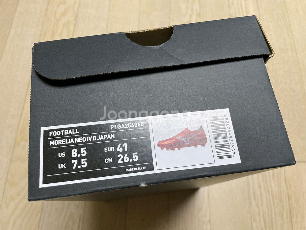 미즈노 모렐리아 네오 4 베타 재팬 축구화 새상품--4