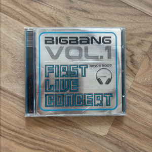 빅뱅 라이브 콘서트 앨범 1집 / the real 판매
