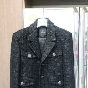 룩캐스트 크롭 트위드자켓 66