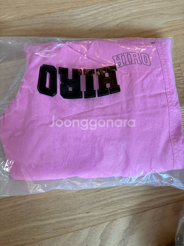 히로 블랭크 나일론 팬츠[핑크 140]--2