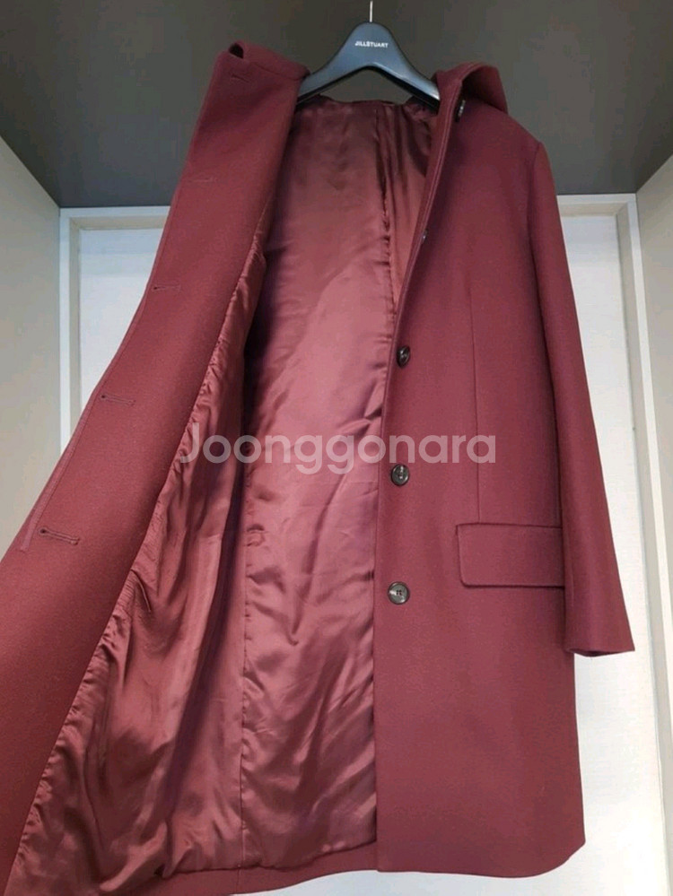 cos 코스 캐시미어혼방 울코트--4