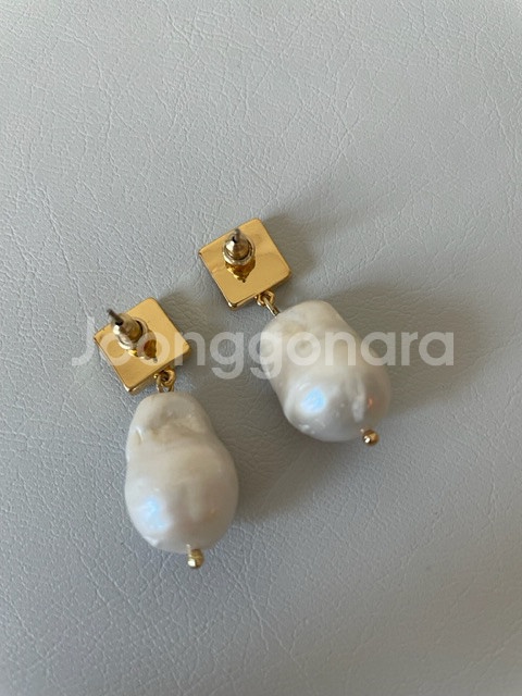 빈티지 바로크 진주 귀걸이 (새싱품)--2