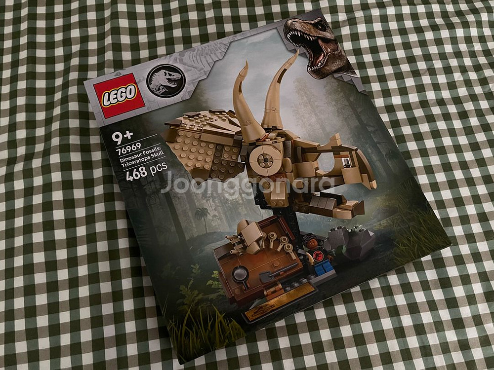 레고 공룡 화석 트리케라톱스 두개골 76969 미개봉--0
