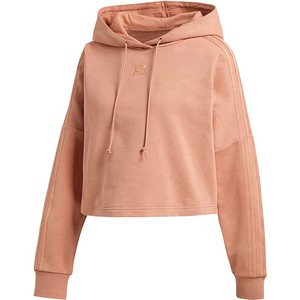 아디다스 여성 크롭 후드티