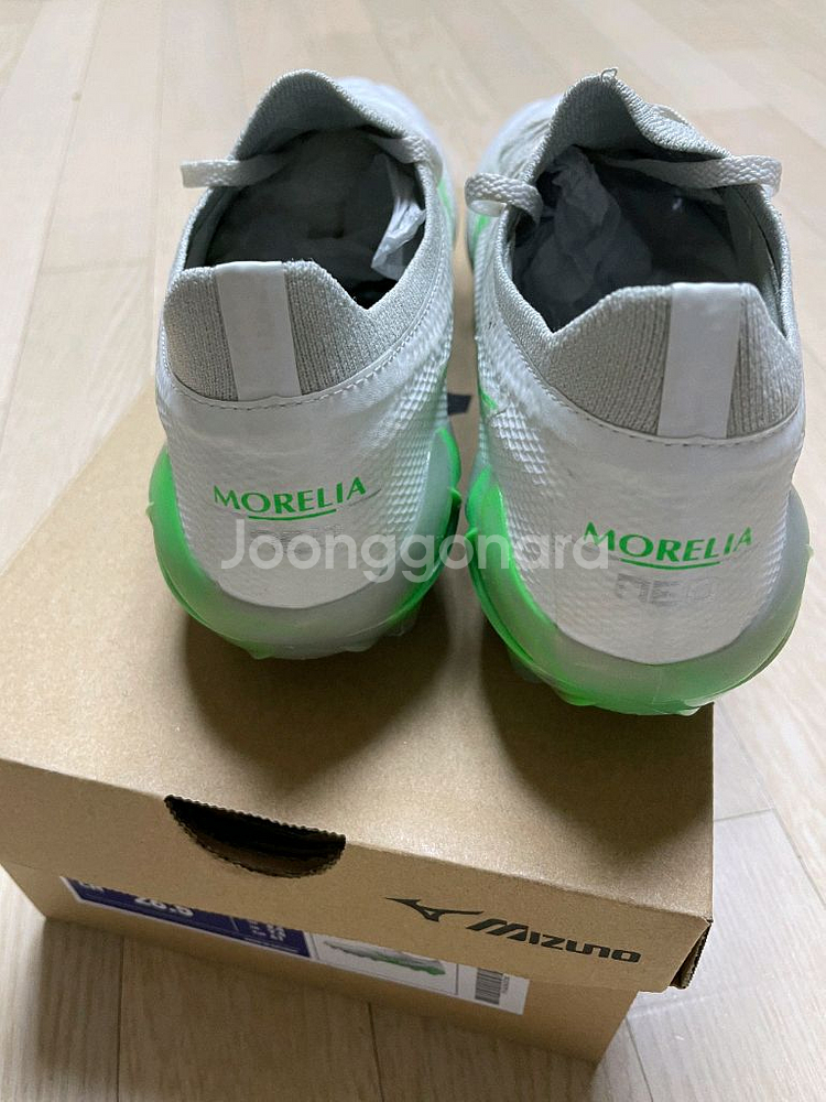 미즈노 모렐리아 네오 4 베타 엘리트 265 MD 축구화--5