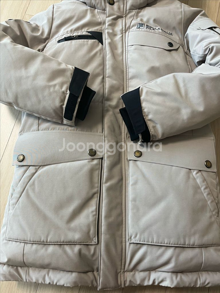 휠라 여성 패딩 85사이즈--1