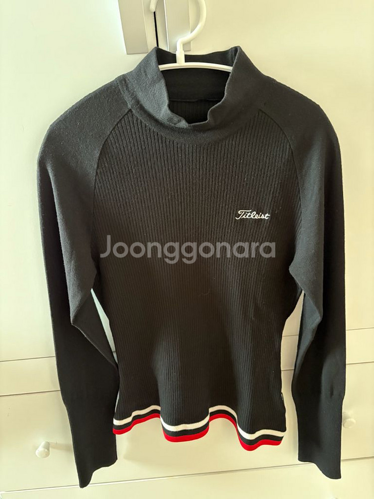 정품 타이틀리스트 투어핏 니트+큐롯 세트--1