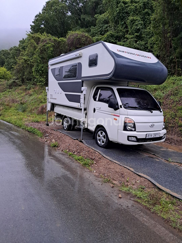 현대 포터2 캠핑카--0