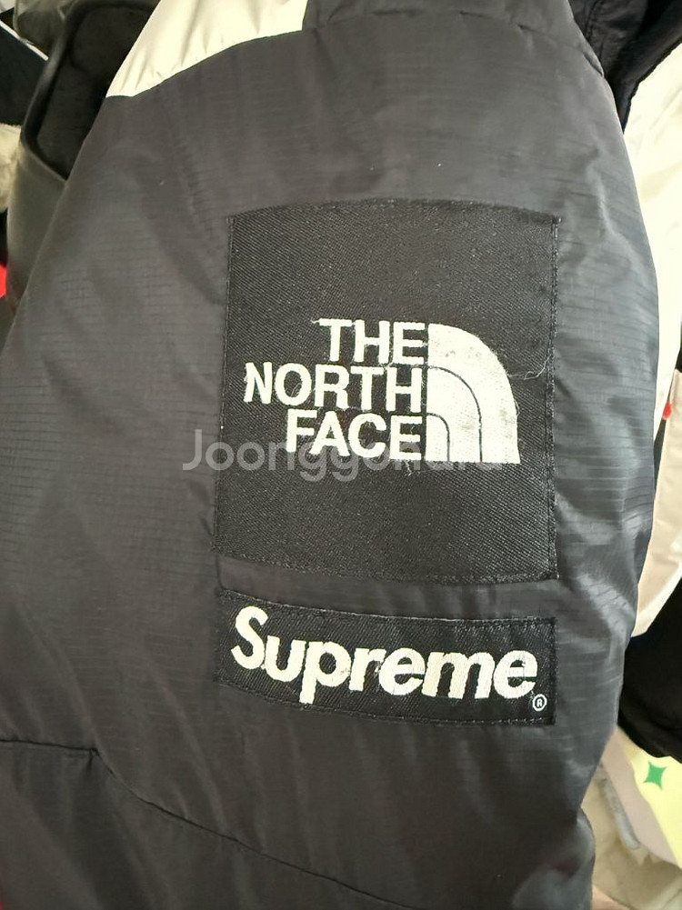 [S] 슈프림 x 더 노스 페이스 S 로고 히말라야 파카 블랙 패딩--3