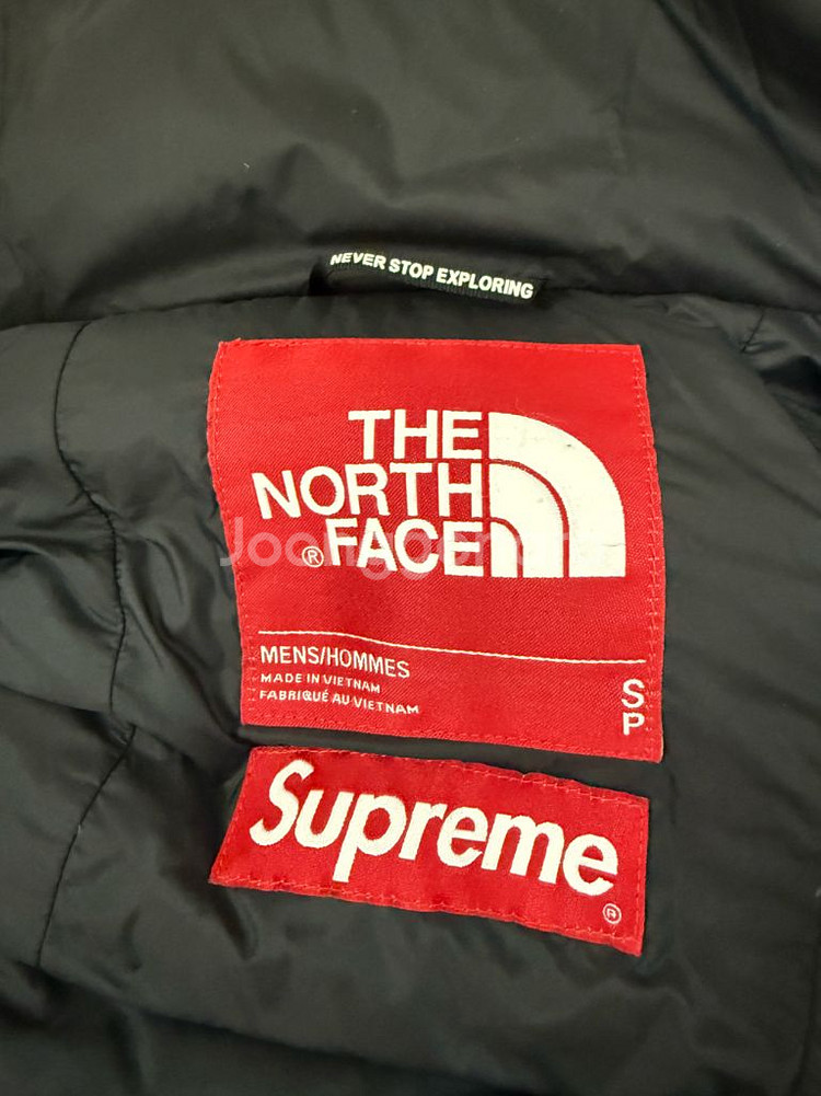 [S] 슈프림 x 더 노스 페이스 S 로고 히말라야 파카 블랙 패딩--2