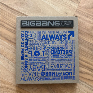 빅뱅 ALWAYS 미니앨범 1집