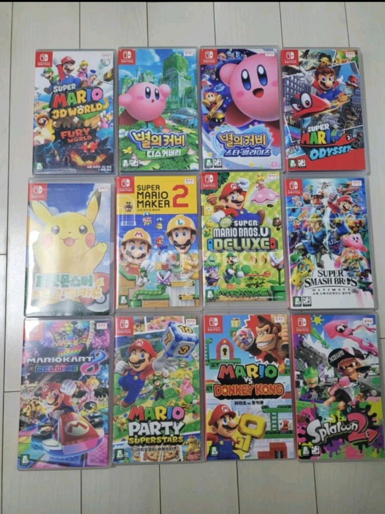 닌텐도 스위치 게임칩 모음 팔아여--0