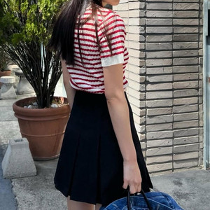 미미스틱 플리츠스커트