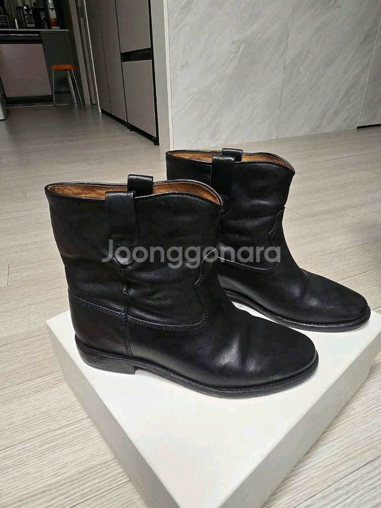 이자벨 마랑 클러스터 레더 부츠 (39) 가격협의--2