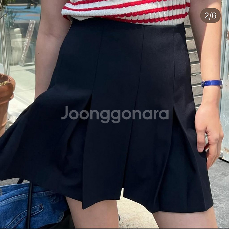 미미스틱 플리츠스커트--7