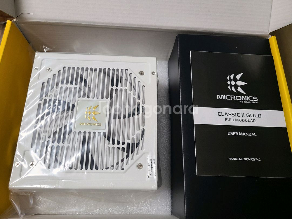 (새상품) 마이크로닉스 CLASSIC II 750W 풀모듈러 화이트--0