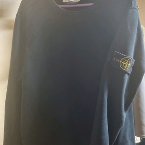 스톤아일랜드 맨투맨 블랙 L사이즈