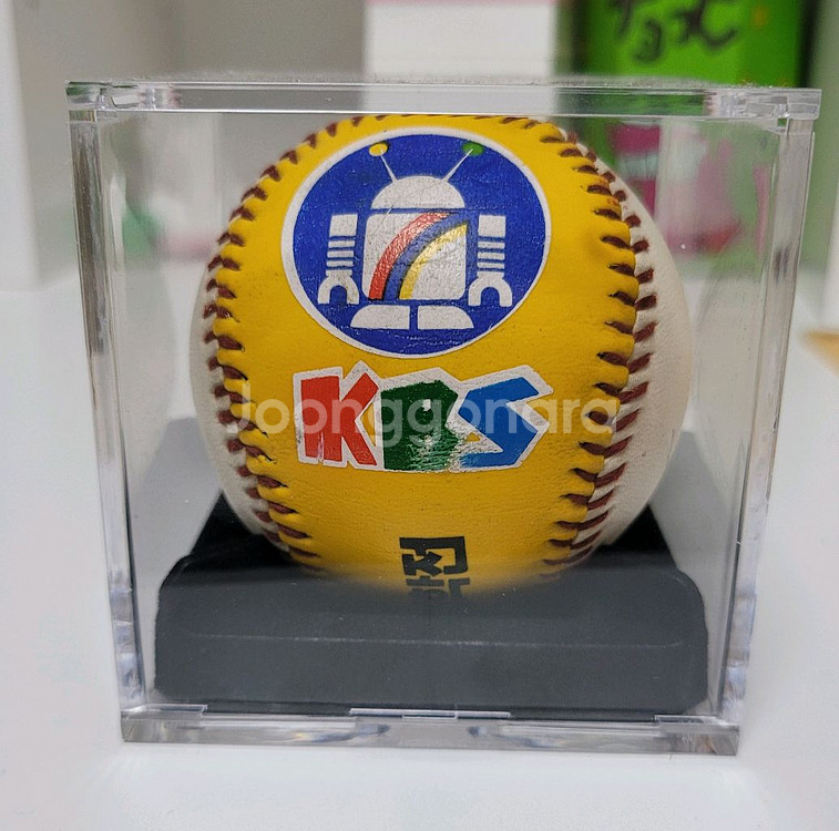 휘귀)1983년 로보트과학전 OB베어스 박철순 신경식 싸인볼--0