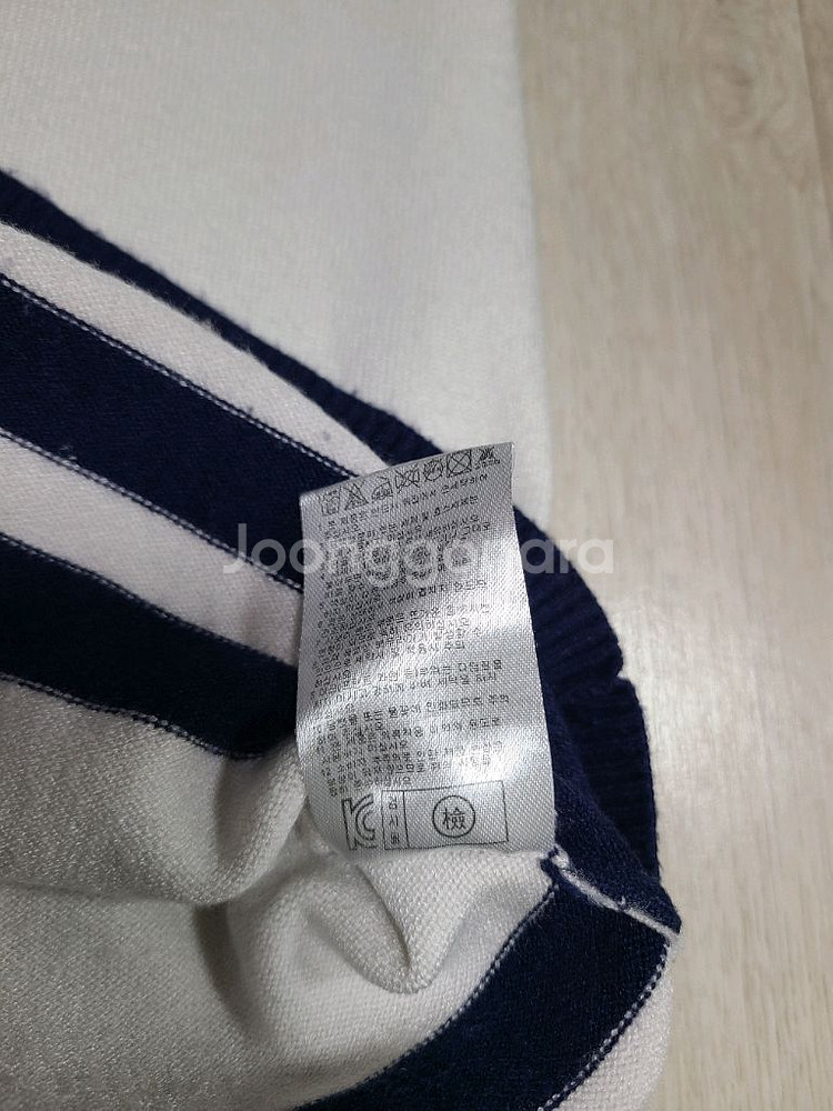 남여공용 PXG 브이넥 니트 조끼 아이보리(95~100)--3