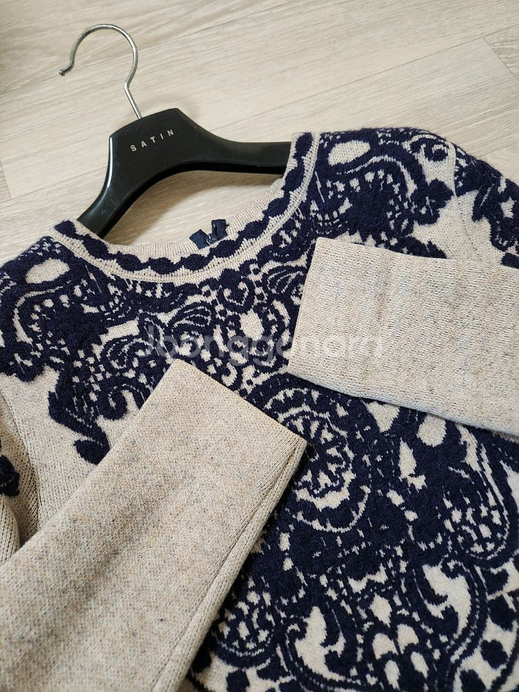 오즈세컨 니트 원피스(한섬 시스템 럭키슈에뜨 sjsj--2