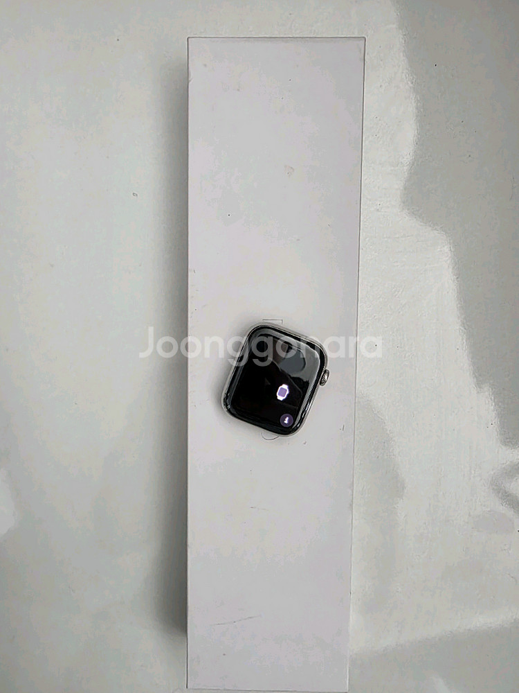 애플워치7 스테인리스 스틸 45mm 셀룰러 8/28일 리퍼받은제품--1