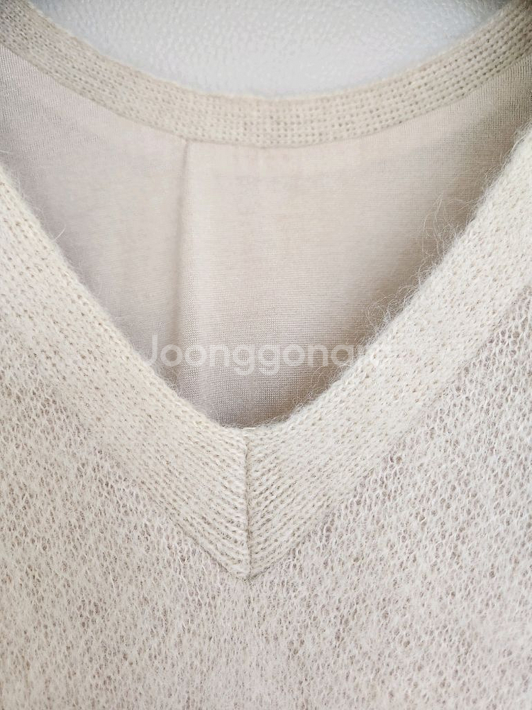 구호 모헤어 울블렌드 롱니트 원피스 S사이즈--4