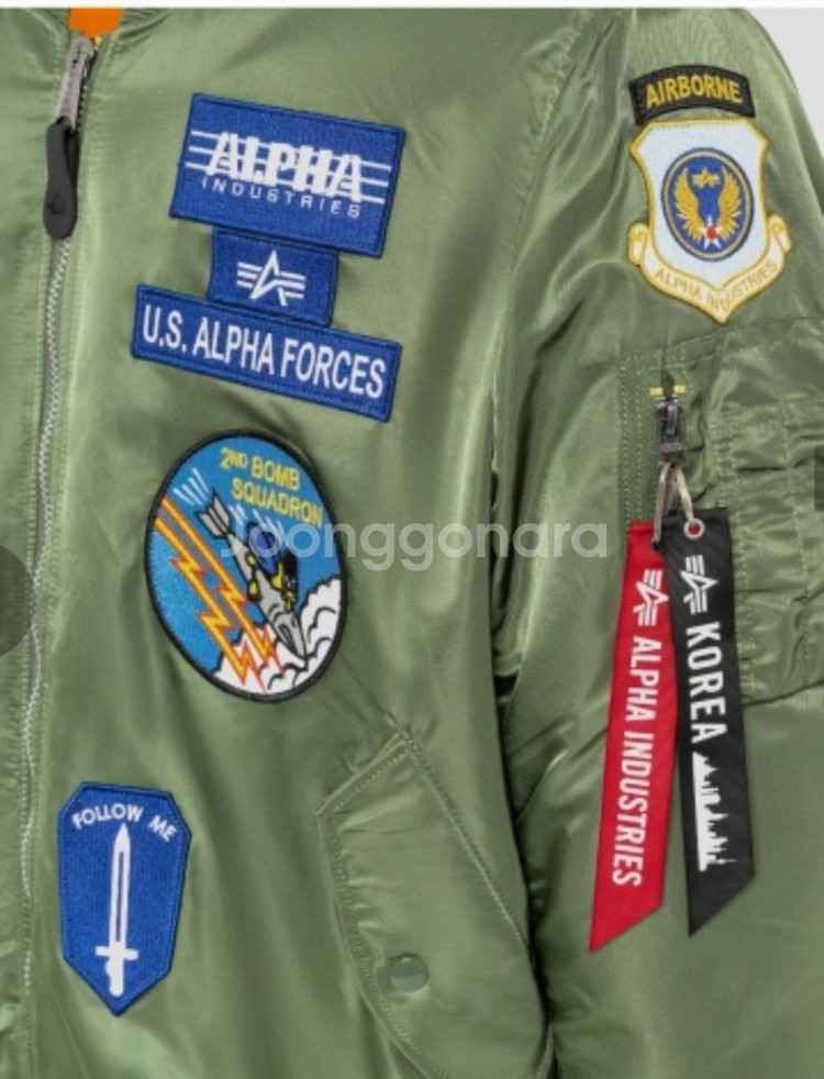 (가격인하) 알파인더스트리 [ 한정판 ] MA-1 XL--6