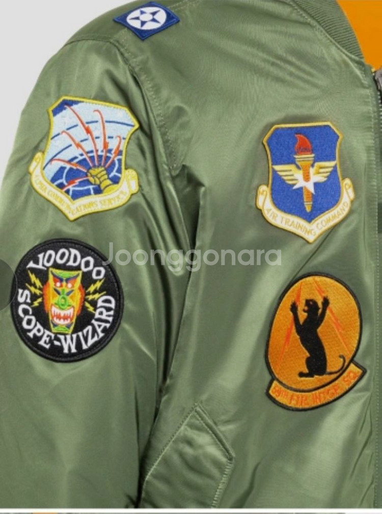 (가격인하) 알파인더스트리 [ 한정판 ] MA-1 XL--5