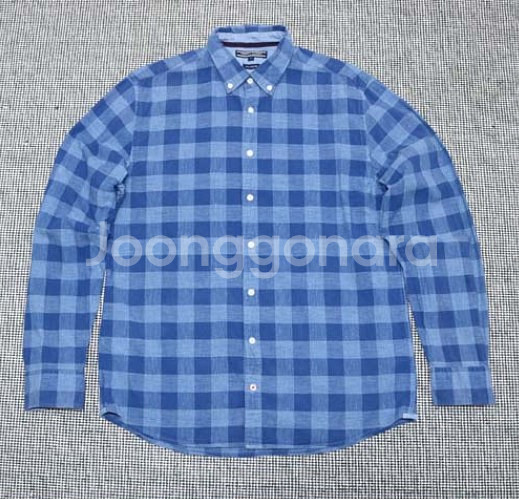 타미힐피거 체크 남방 100--0