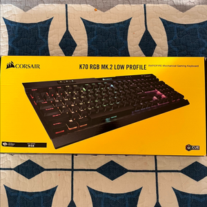 커세어 K70 RGB MK.2 로우프로필 키보드