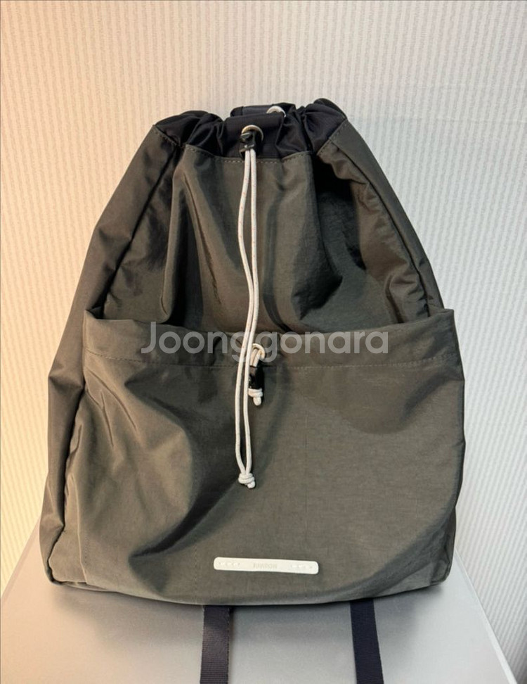 로우로우 스트링 슬림 백팩--0