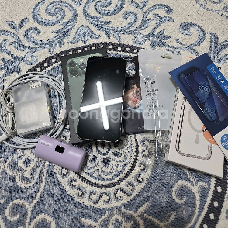 아이폰13 프로 256GB 알파인 그린--0