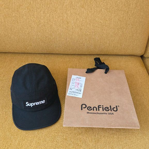 슈프림 캠프캡 블랙