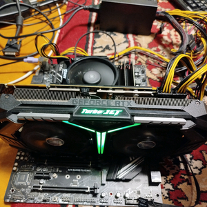 Emtek GeForce RTX 2080super TurboJET 상태 좋아요.전주시