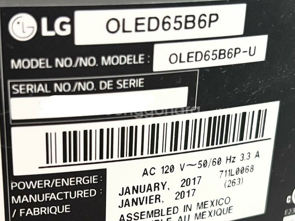 LG 65인치 OLED TV 판매 (번인 증상 있음)--3