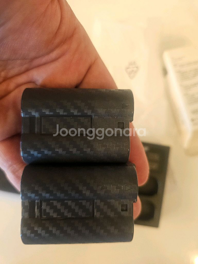 니콘 EN-EL15C 호환배터리(C타입충전)2개+충전기--1