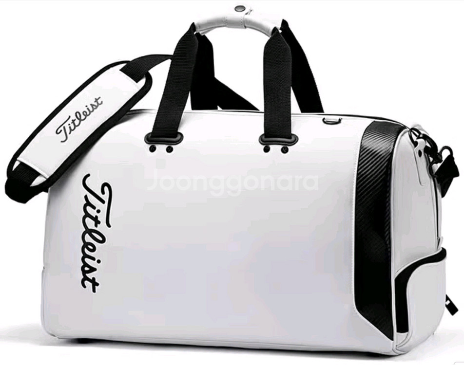 타이틀리스트 보스턴백 블랙, 화이트 2종 색상팝니다--1