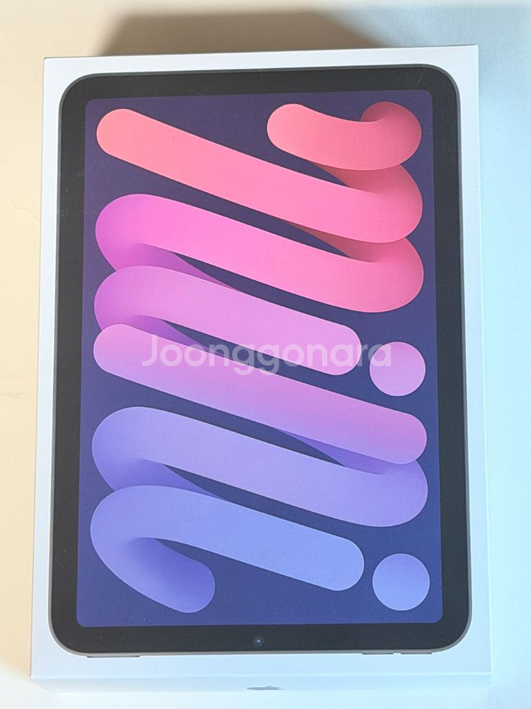 아이패드 미니7(A17 Pro) 퍼플 128 셀룰러--2