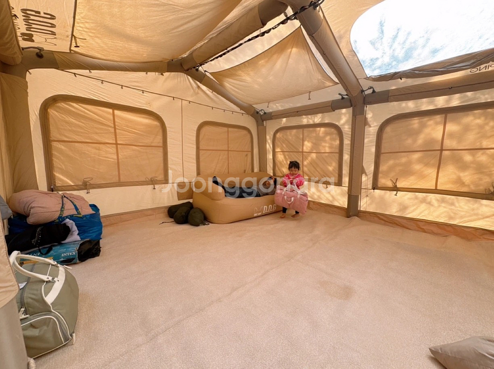 도그독 에어텐트 디스노프 14Y 풀세트 ( 천고 2.4m )--4