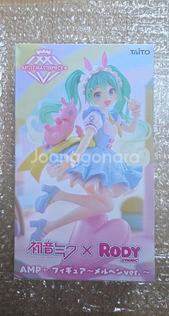 TAITO에서 출시된 하츠네 미쿠 x Rody Gymnic AMP+ 피규어(미개봉)--0