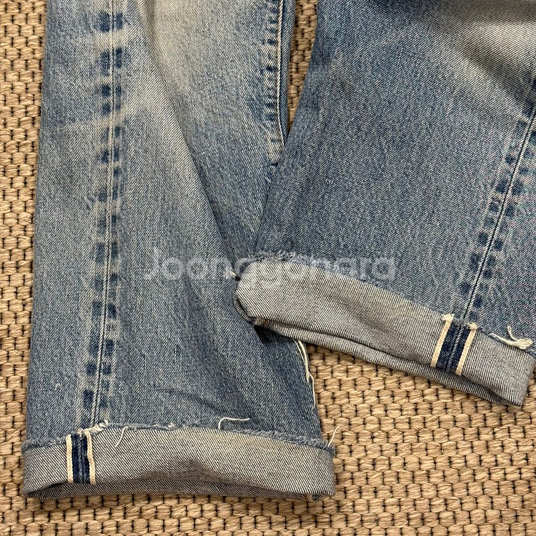 리바이스 501 70s 80s USA 셀비지 levis 빈티지 구제 워싱 디스트로이 데님 청바지--3