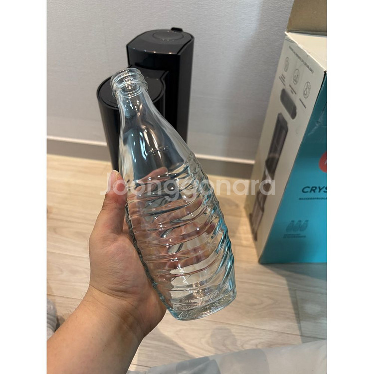 소다스트림 크리스탈 3.0 탄산수제조기 새상품 가스실린더미포함--4